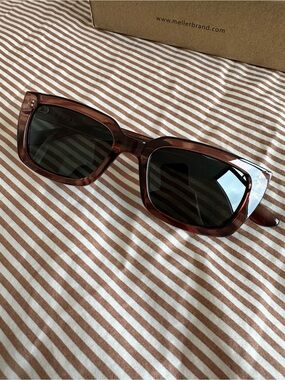 Meller Johari Wood Olive Sunglasses